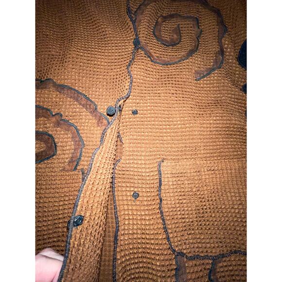 Deborah Cross Limited Edition Textile Art‎ Jacket - Women's Size M - Picture 6 of 10